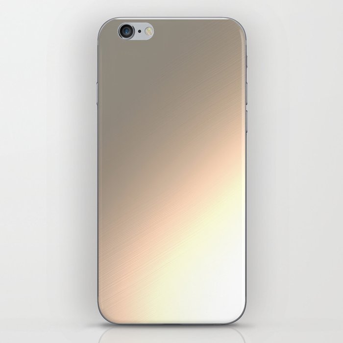 Polished metal texture iPhone Skin
