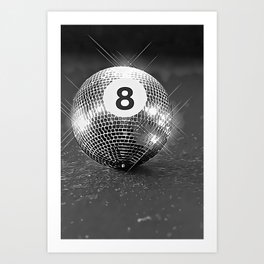 Disco Ball 8 Art Print
