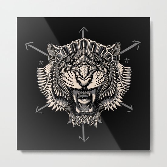 Eye of the Tiger Metal Print