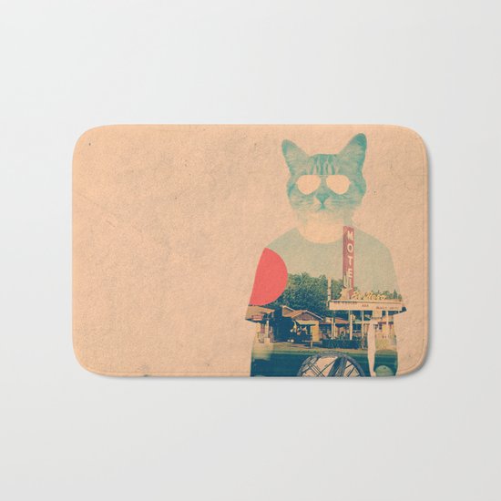 Cool Cat Bath Mat