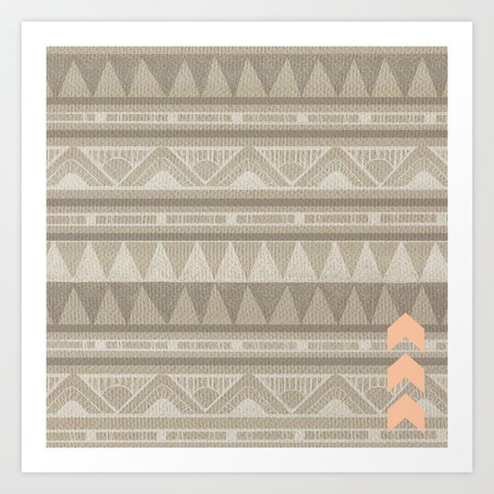 There is no desert Art Print