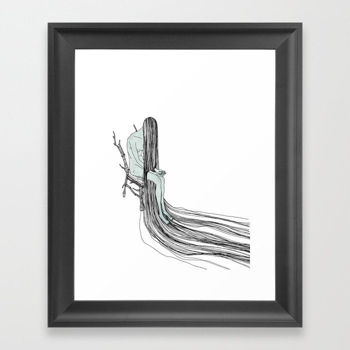 Witch Framed Art Print