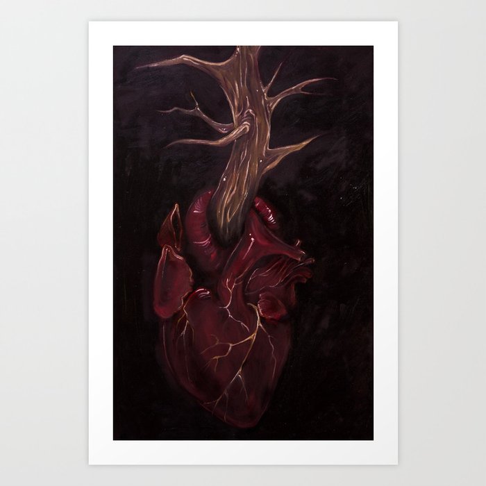 Heart Growth Art Print