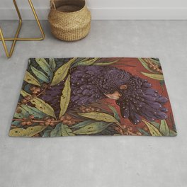 Black Cockatoo Rug