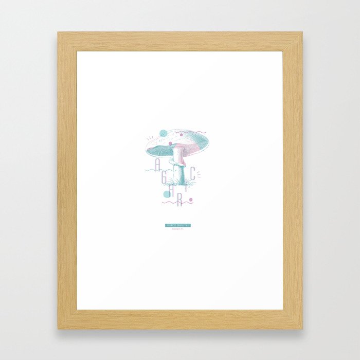 Mushroom - Agaric Framed Art Print
