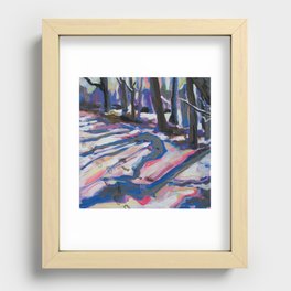 January Recessed Framed Print