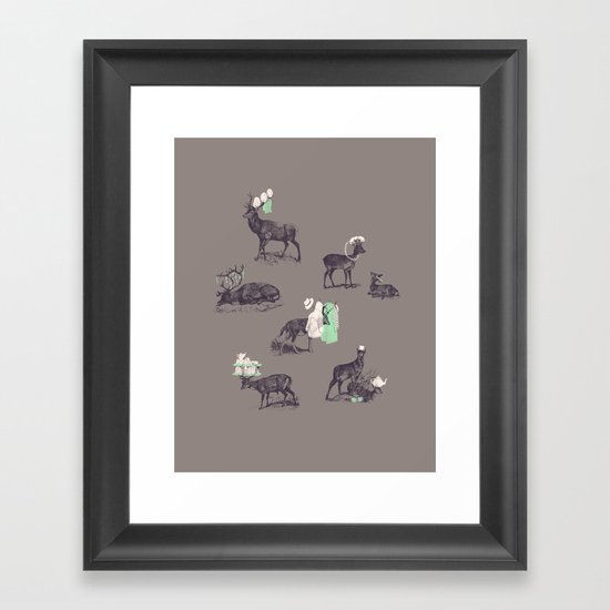 Good Use Framed Art Print