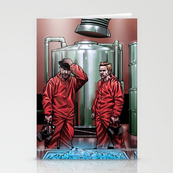 Blue Meth Stationery Cards