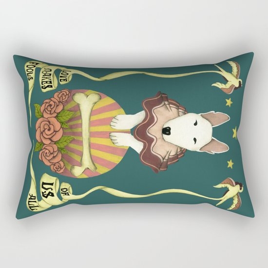 love makes fools of us Rectangular Pillow