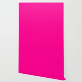 Magenta Process Pink Solid Color Popular Hues - Patternless Shades of Pink - Hex Value #FF0090 Wallpaper
