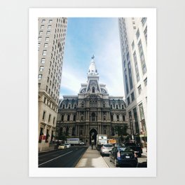 City Hall from Broad Street Art Print