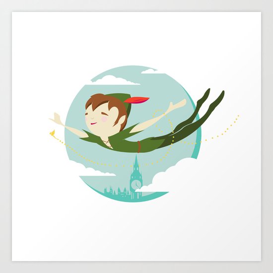 Storybook Pan Art Print