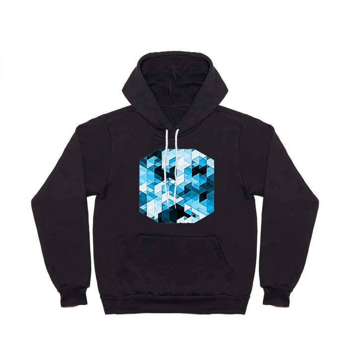 Blue Crystal Confusion Hoody