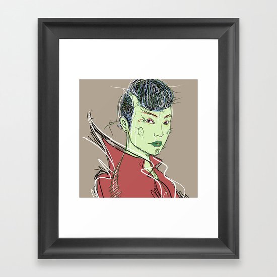 21 Framed Art Print