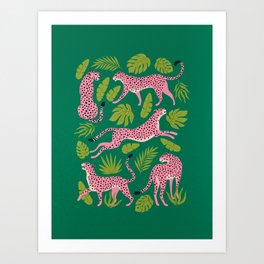 The Stare: Pop Tropical Edition Art Print