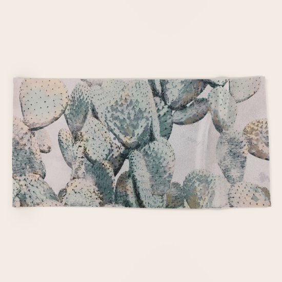 Cactus Beach Towel