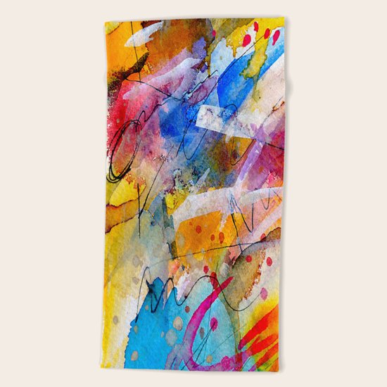 April, April Beach Towel