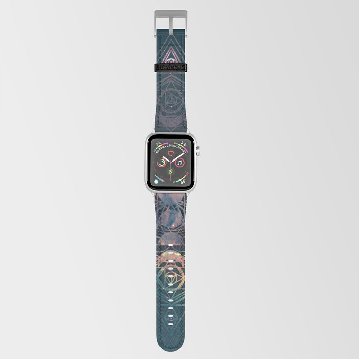 Dark Moon Phase Nebula Totem Apple Watch Band