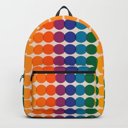 Rainbow Overprint Backpack