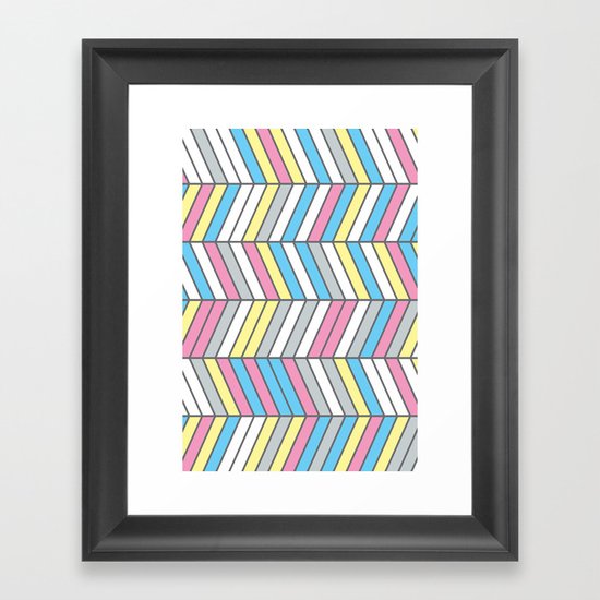 Four Colour Process Framed Art Print