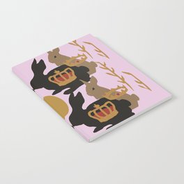 Queen and King Bunnies Notebook