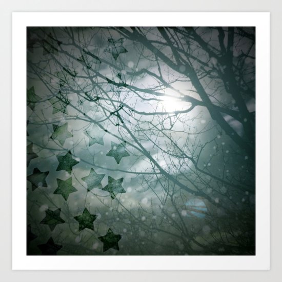Falling Into Night Art Print