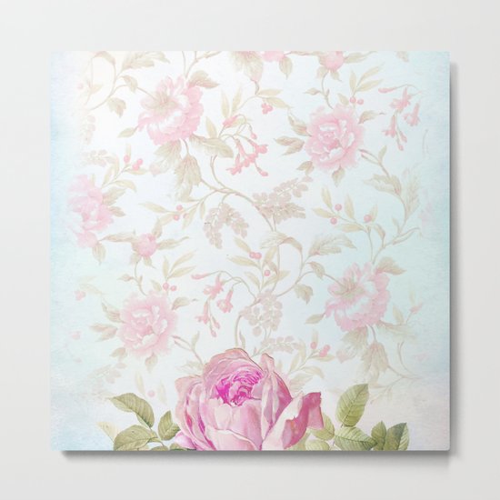 Pretty Vintage Roses #2 Metal Print