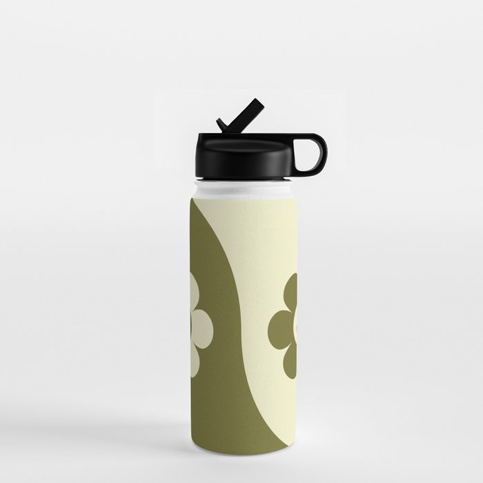 Almond Latte Cute Water Bottle Flask