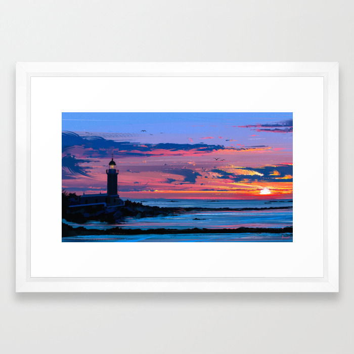 Guiding Light Framed Art Print