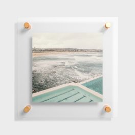 Gazing over Bondi Beach, Sydney  Floating Acrylic Print