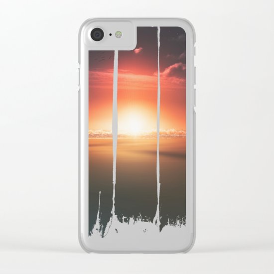When the day breaks Clear iPhone Case
