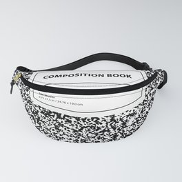 Composition Book Fanny Pack
