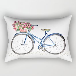 Spring bicycle Rectangular Pillow