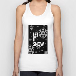 Let it snow Unisex Tank Top