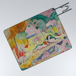 Henri Matisse - Le bonheur de vivre (The Joy of Life) Picnic Blanket