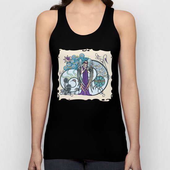 Angel of Clouds Unisex Tank Top