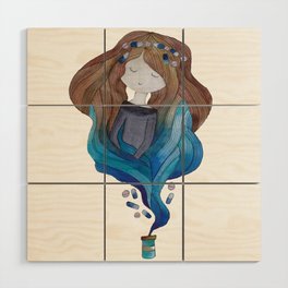 Medicated Depression Wood Wall Art