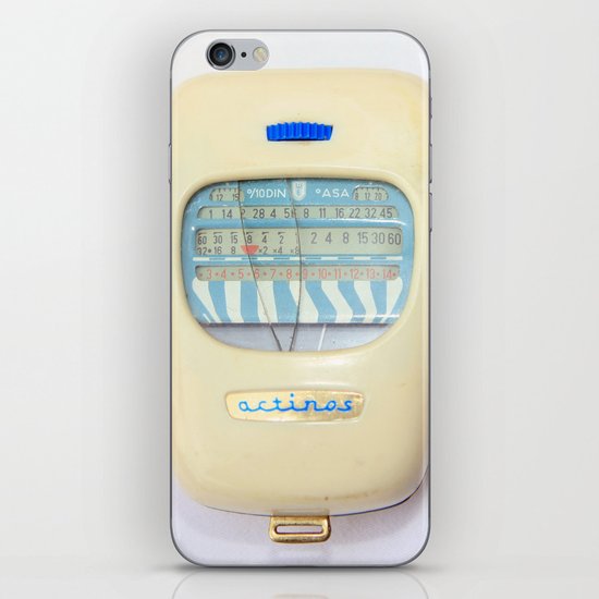 vintage exposure meter iPhone Skin