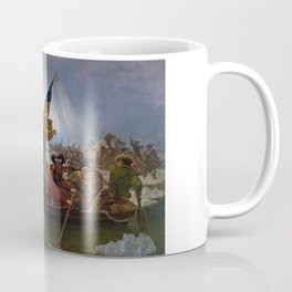 Washington Crossing the Delaware Painting Coffee Mug