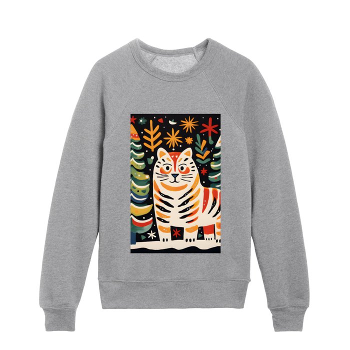 Tiger's Jungle Jingle Kids Crewneck