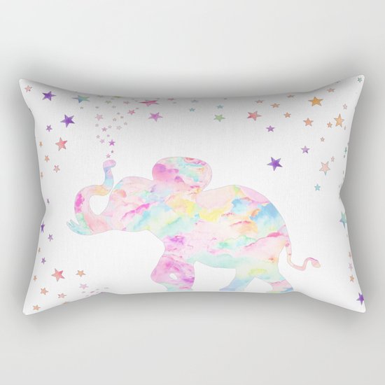 MAKE ME HAPPY ELEPHANT Rectangular Pillow