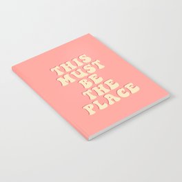This Must Be The Place Notebook