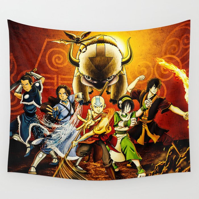 Avatar the last airbender wall tapestry clearance