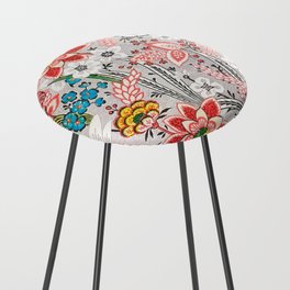 Blooming Flowers 1 Counter Stool