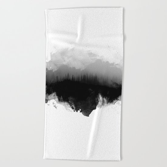 Deep into the forest Beach Towel
