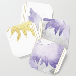 The Sun Tarot Card Coaster