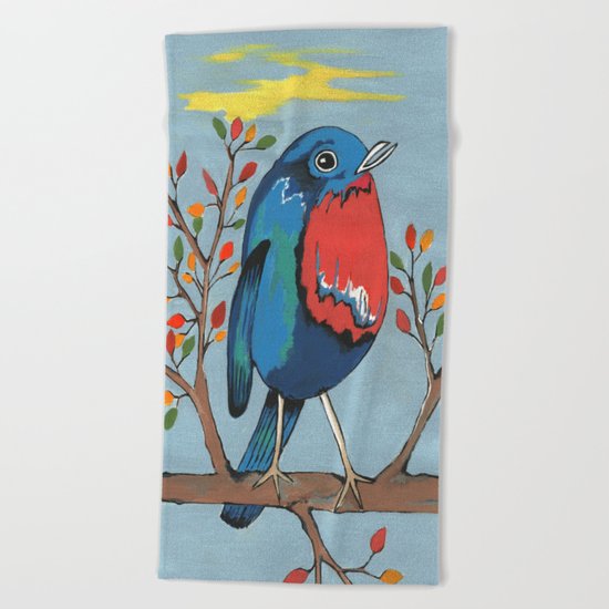 Have A Tweet Day Beach Towel