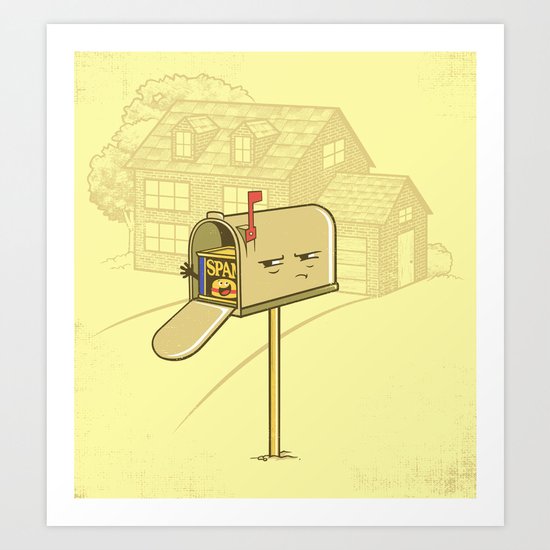 You've Got Spam 2.0 Art Print