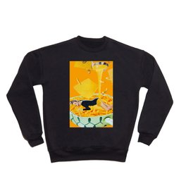 Cheese Dreams Crewneck Sweatshirt | Popart, Vintage, Macaroniandcheese, Food, Midcentury, Macandcheese, Macncheese, Cheese, Funny, Curated 