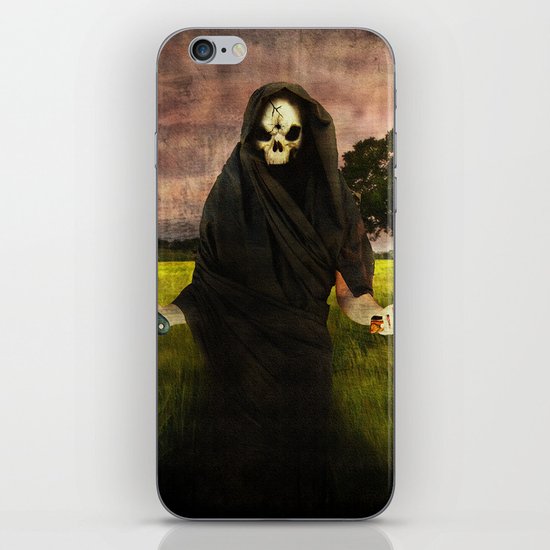 Death loves you iPhone & iPod Skin